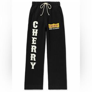 Cherry LA straight leg sweatpants